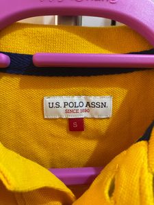 US Polo Assn. Yellow T Shirt
