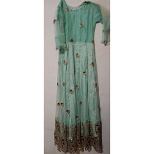 A LONG GOWN