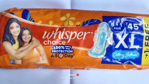 (8 Packet )Whisper Choice XL Pads