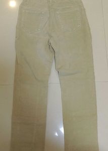 Beige corduroy Pants