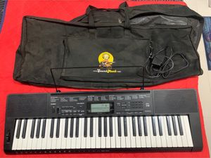 Casio CTK-3500 61-Key Portable Keyboard with Piano tones With Adapter And Casio Carry Case