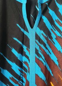 Sleeveless Colorful Top