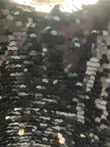 2-in-1sequin Magic Top -{Black &amp; Gold Reversible}
