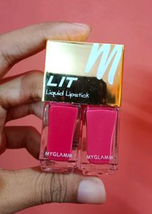 MyGlamm 2 In 1 Liquid Matte Lipstick- Flower Child