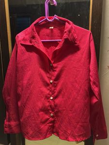 Red Corduroy Shirt