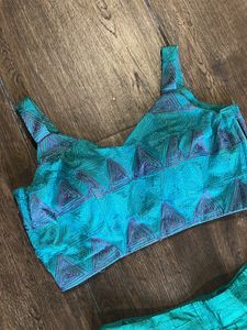 Stitched Lehenga Choli Set no Duppatta