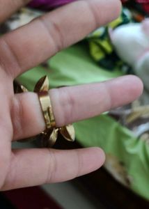 new Flower Crystal Cocktail Ring