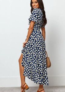 Floral Wrap Dress
