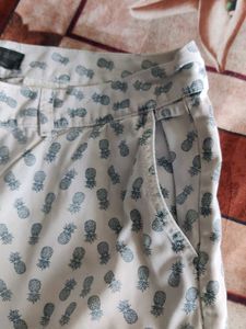 Pineapple Print Shorts for men