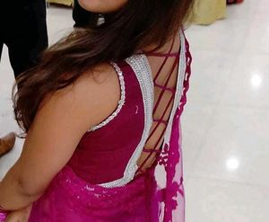 Saree With Ready Blouse