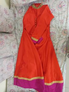 A Kurta With Lehanga