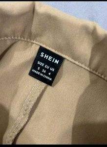 Elegant Beige Blazer Dress