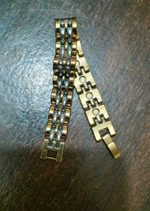 Two-Tone Link Bracelet