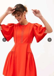 Chic Orange Dress