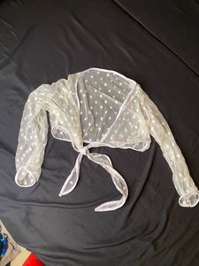 Beachstyle sheer shrug