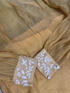 Yellow Embroidered Dress