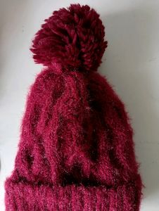 New Maroon Winter Hat