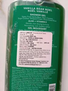 Bath &amp; Body Works Shower Gel | Vanilla Bean Noel