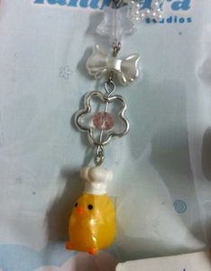🎀🐤 Cute Handmade Kawaii Chef Chick Phone Charm✨