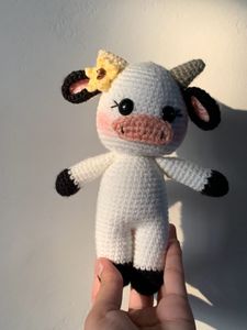 Crochet Plushie Set: Duck &amp; Teddy Bear