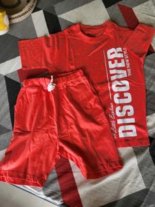 Tshirt Shorts Set
