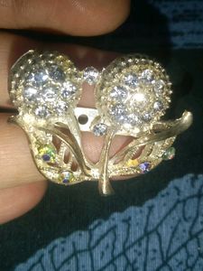 Vintage Floral Brooch