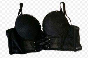 Black Lace Corset Bralette