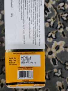 Ceramide And Vitamin C Sunscreen