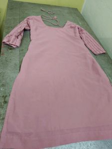 Georgette Fabric Heavy Sequence Embdroidery Work K