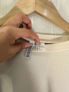 Casual Beige Sweatshirt (barely worn)