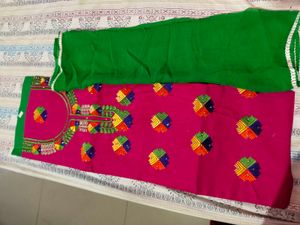 Colorful Embroidered Salwar Kameez Set