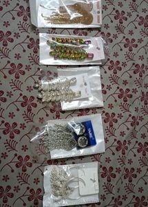 Long Earrings (Pack of 4 pairs)