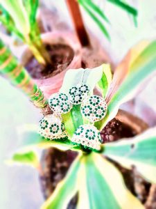 Artificial Earrings With Maang Tikka