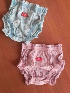 Set Of 8 Cotton Bloomers For Kids