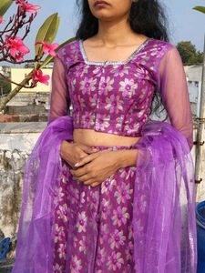 Purple Boutique Lehenga