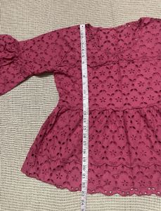 Chikankari Empire Top