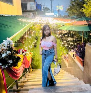 Floral Print Top / size M