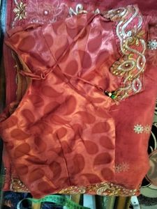 Red Saree