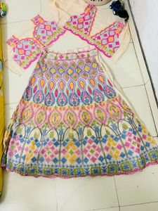 Embroidered Lehenga Choli Set