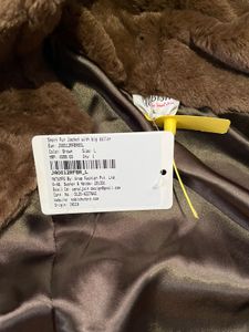 Fuzzy Brown Cardigan