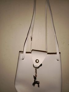 White Sling Bag