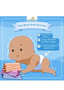New Born Basic Langot For 0-3 M ( Pack Of 12)