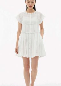White Eyelet Dress