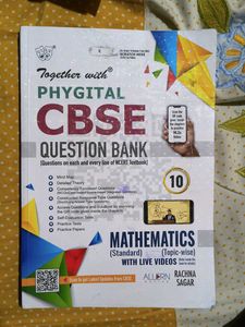 CBSE Together Phygital Mathematics Question Bank