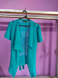 Casual Short Sleeve Blouse For Women