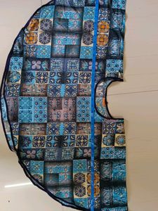 L Size Cape  Trendy Blue Colour