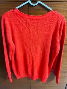 Orange Pullover