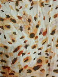 Stylish Animal Print Dress