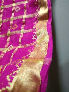 Hot Pink Cotton Dupatta 🩷