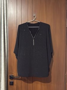 Black Shimmer Baggy Style Too